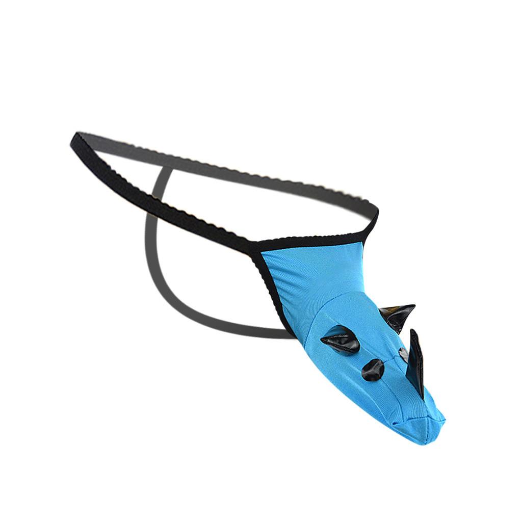 Мужское нижнее белье Носорог Слон Сексуальные Т-стринги Сексуальные Т-стринги Модные стринги Т-бэк Микро стринги Трусы Нижнее белье боксеры hombre