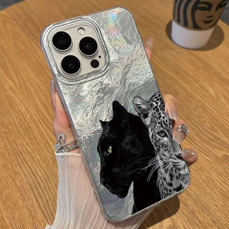 Модный Чехол для iPhone 17 с Животными для Apple 16 Pro Max, 15 Plus, 14 и 13 - Европейский и Американский Стиль