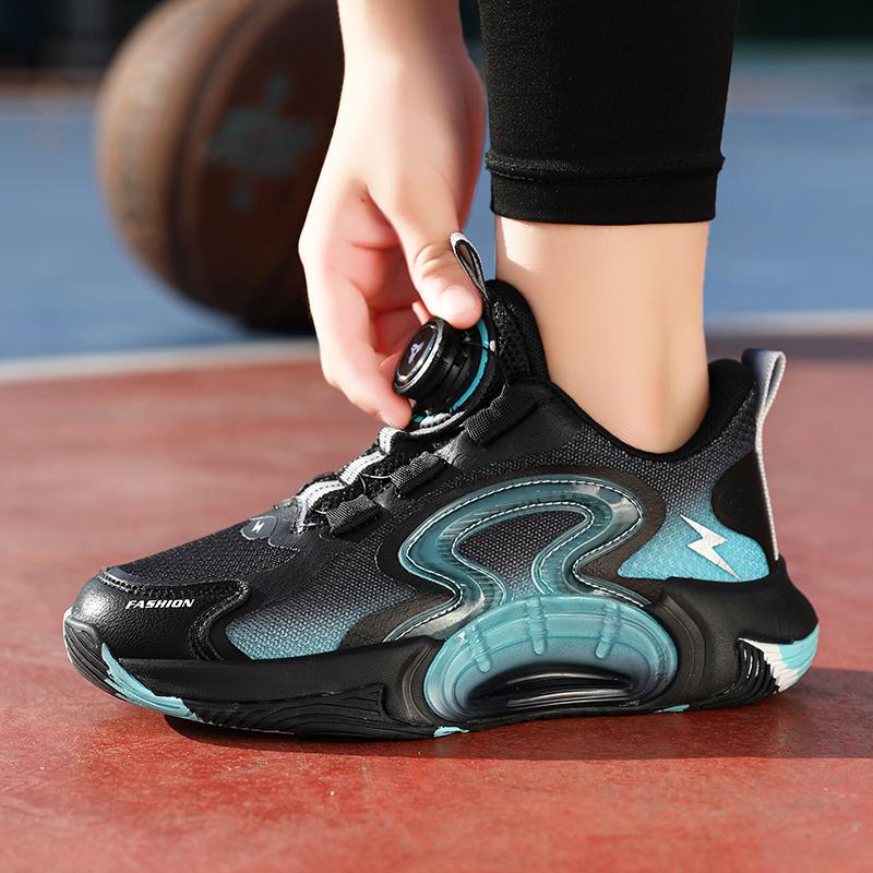31-42 Children and Teenagers Plus Size Convenient and Fashionable Sports and Leisure Shoes Low Top Basketball Shoes