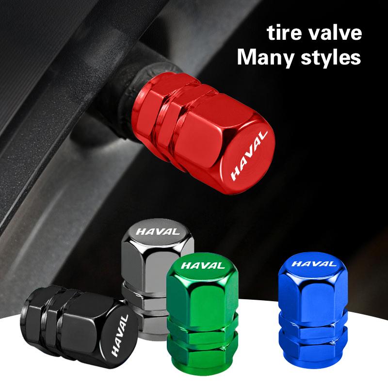 Car Wheel Tire Valve Cap Air Stem Dust Cover For Great Wall Haval H6 H5 H7 Dargo M6 H9 H6S F7 F7X Jolion X DOG XY H2 H3 F7H H2S