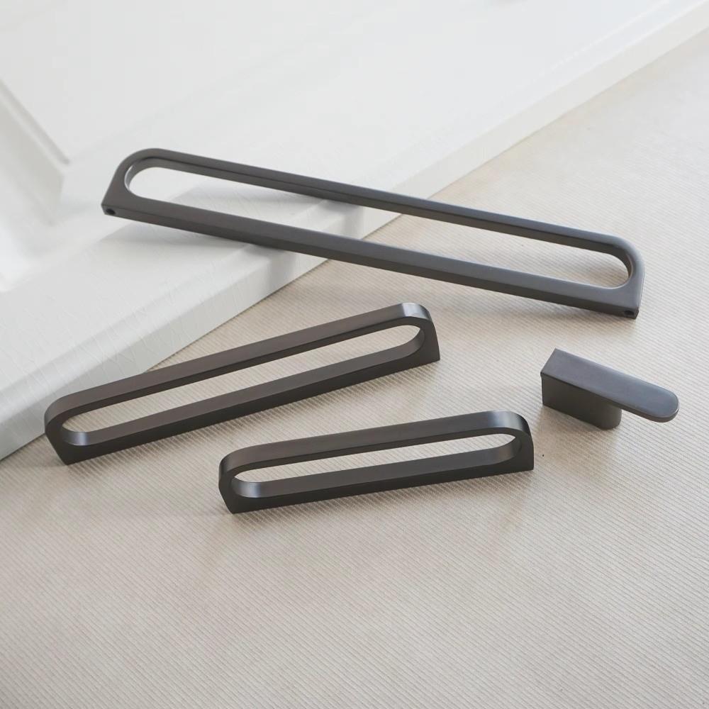 Zinc Alloy Cabinet Handles Hollow Furniture Handle Hardware Kitchen Accessories