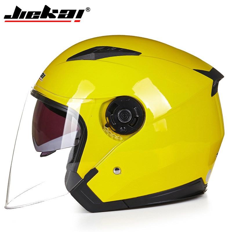 НОВЫЙ мотоциклетный электрический велосипедный шлем Four Seasons DoubleLenses Racing Half Helmets Мотоциклетный шлем Medio Casco