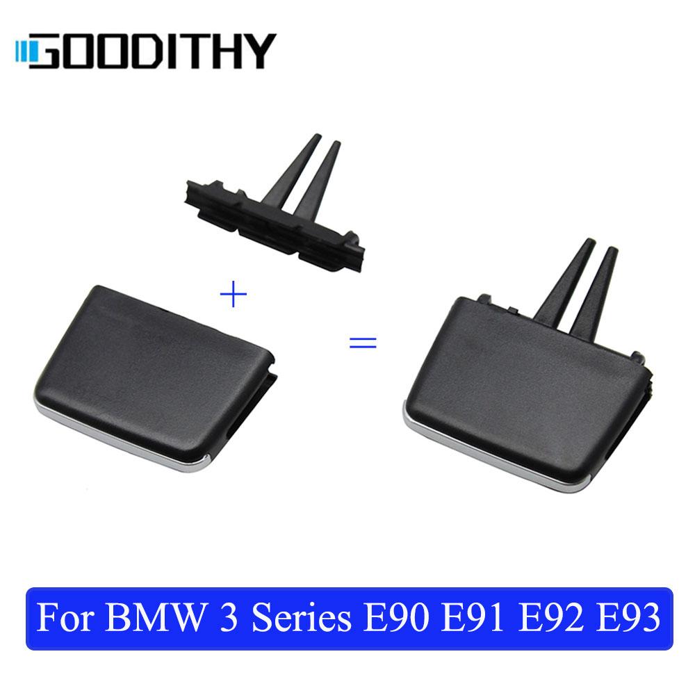 Front Rear AC Air Conditioner Vent Grille Outlet Slider Clips Tab For BMW 3 Series E90 E91 E92 E93 318 320 325 330 335