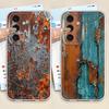 Ретро Чехол-накладка с эффектом ржавчины для Samsung Galaxy A57 A52 A17 A56 A14 A16 A55 A26 A24 A54 A15 A25 A51 A34 A35 A52 A36 A37 A50 A23