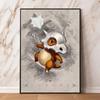 Pokemon Anime Canvas Painting Pikachu Poster Print Mural Picture Wall Art Home Decor Gifts Cuadros