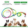Durable Hands Free Dog Leash Nylon Reflective Pet Dog Chain Traction Rope Leads for Running Training for Small Medium Large Dogs