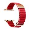 Подходит для ремешка Apple Watch 8 Apple Watch se/ultra/7-го поколения iwatch6 кожаный ремешок с магнитным притяжением и креативностью