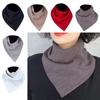 Bib Knitting Triangle Scarf Windproof Snood Cowl Tube Winter Scarves  Autumn Winter
