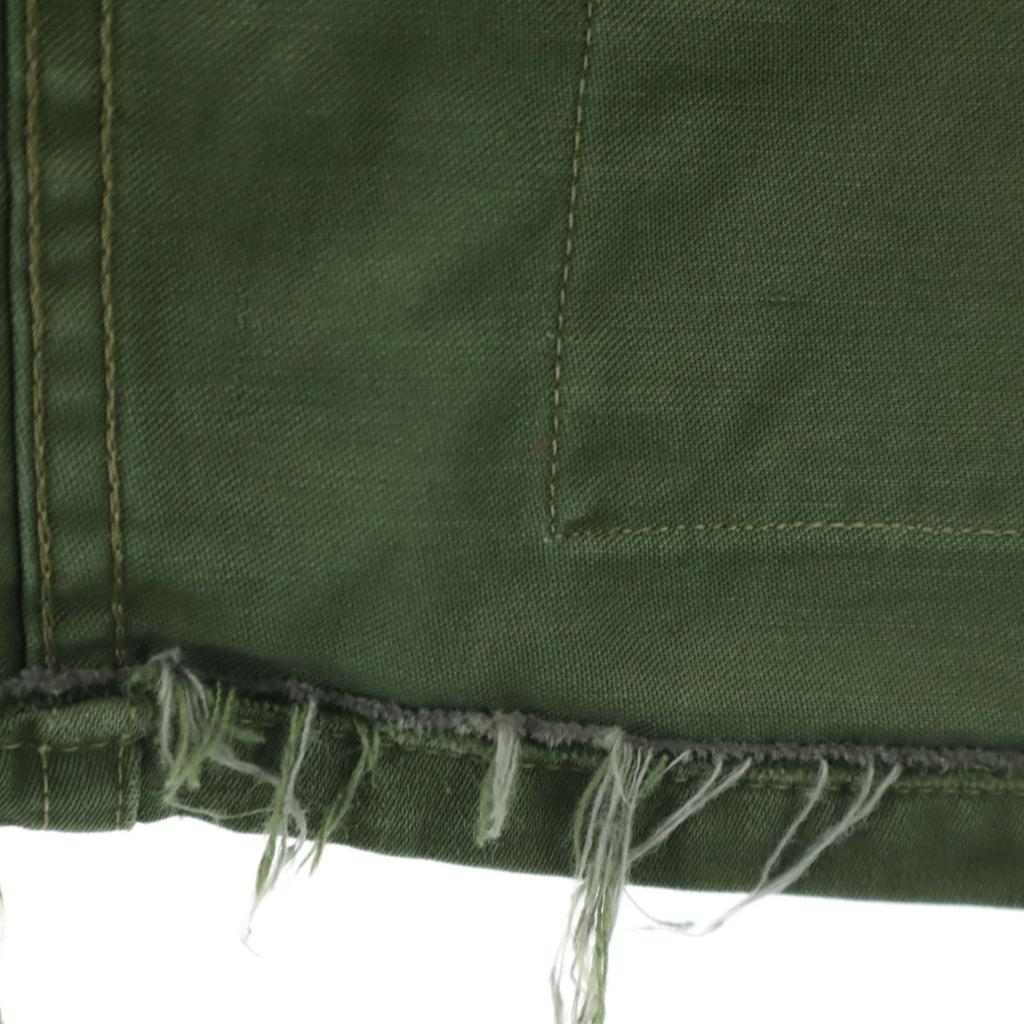 SWEDEN ARMY 70s M59 Vintage Field Jacket Khaki Military Men's Used