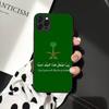Kingdom Of Saudi Arabia Flag Phone Case for iPhone 11 12 13 Mini Pro XS MAX 8 7 6 6S Plus X 5S SE 2020 XR Case