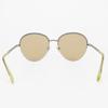 Used CHANEL sunglasses 4242 Pantoshape metal Brown Silver Chain