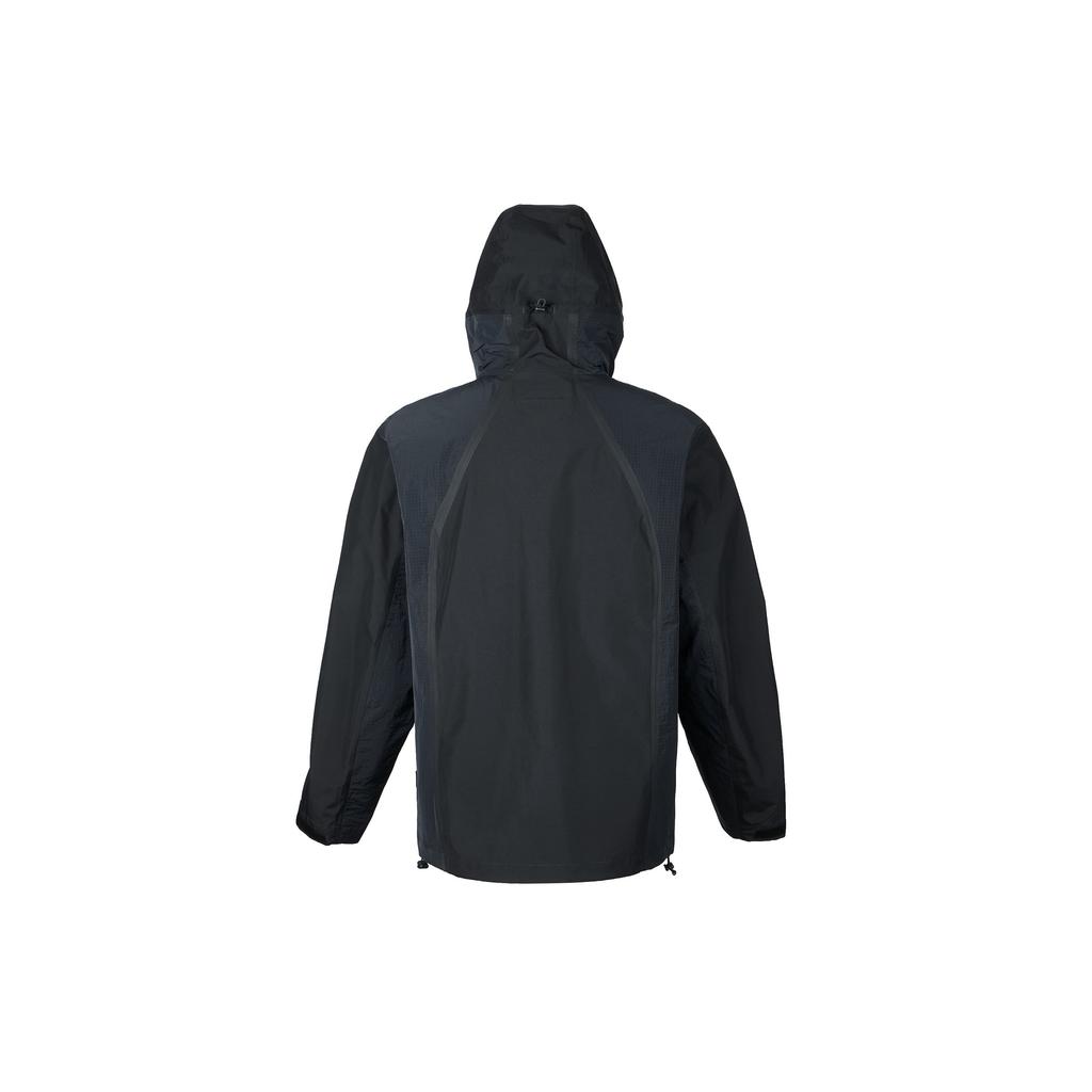 Jordan Куртка Air GORE-TEX Comfortable Waterproof Soft Skin Friendly Zip-Up с длинным рукавом Мужские куртки Серый Черный FV7216-045
