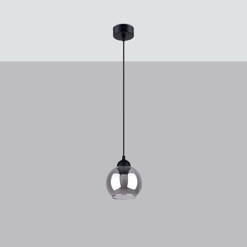 Alino 1 black hanging lamp