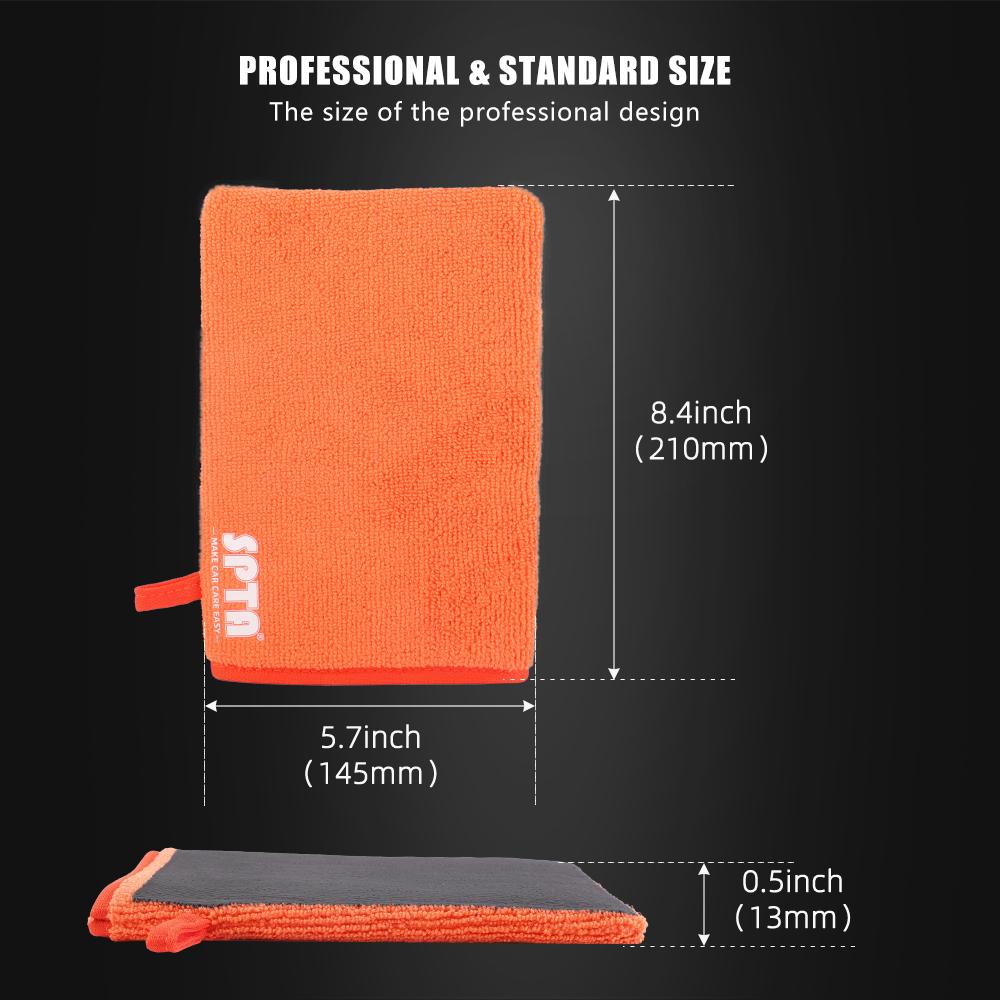1PC SPTA Clay Bar Mitt Glove Detailing Cleaning Towel Cloth Car Wash Quickly Removes Debris from Your Paint Glass