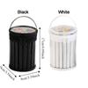 PVC Pen Holder Transparent Stationery Storage Bag Simple Makeup Brush Storage Bag  for Home