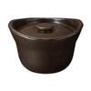 MUJI Полированный глиняный горшок обожженный на 3 чашки диаметр 22 x высота 15 см 61052076 прибл.