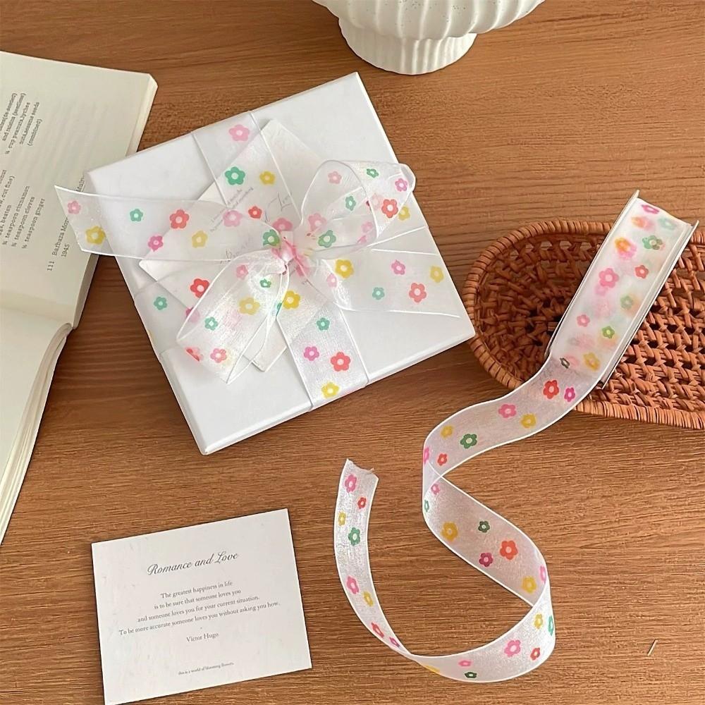 Лента для упаковки подарков в горошек Разноцветная лента для упаковочной коробки Декоративная лента для подарочной коробки День рождения