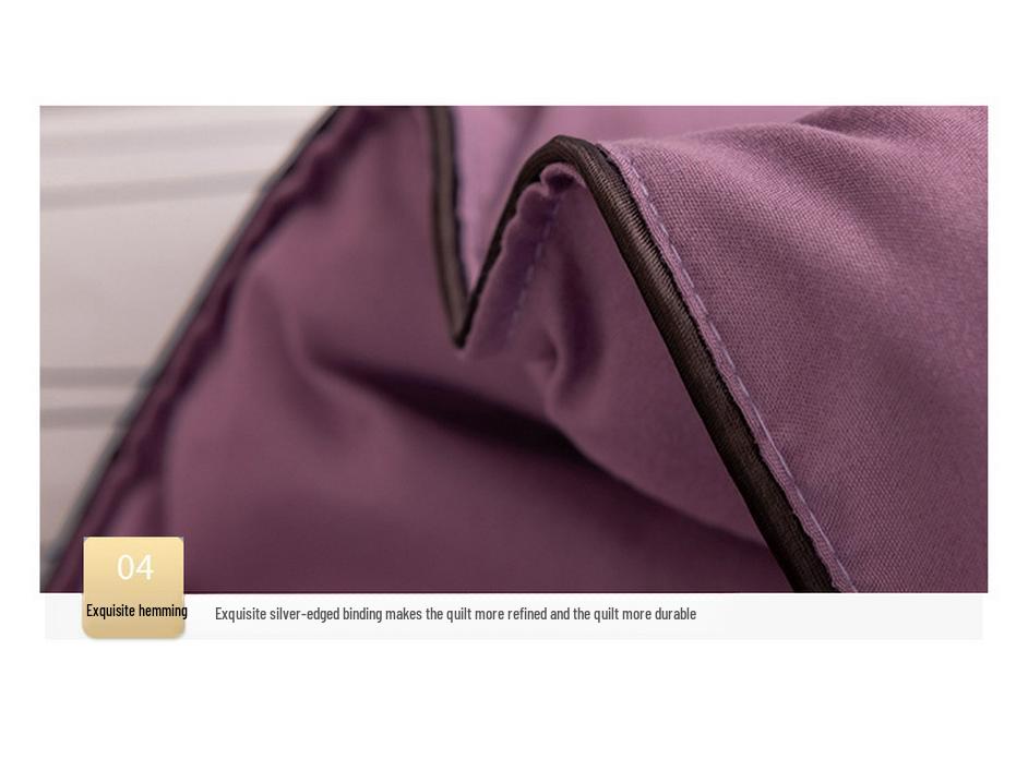 Mulberry Silk Quilt: All-Season Comforter for Spring, Summer, and Winter - Lightweight, Cool, and Thick Options for Air Conditioning and Student Use