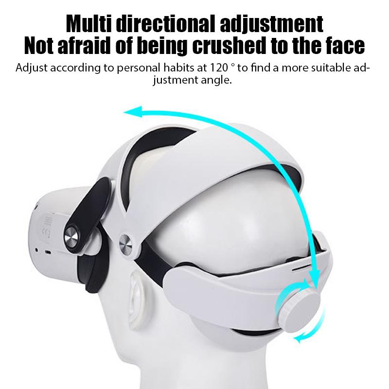 Upgrades M2 Halo Strap Elite Strap for Quest 2 Alternative Head Strap Improve Wearing Comfort for Oculus Quest 2 VR Accessories