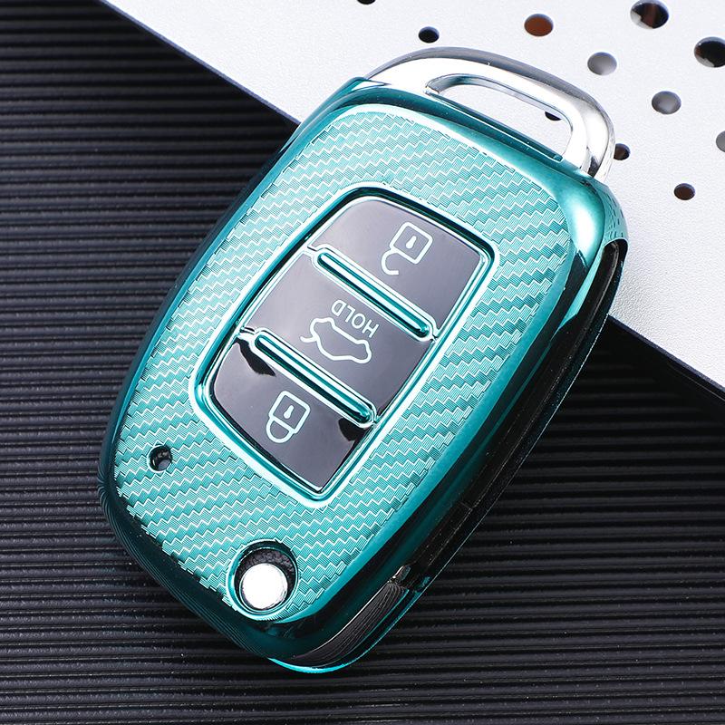 Чехол для ключа Hyundai для Elantra, Mistra, ix25, Tucson, Sonata 9 - Чехол для ключа автомобиля с корпусом и пряжкой