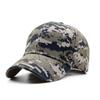 Мужские бейсбольные кепки, армейская тактическая камуфляжная кепка, шляпа Snapback для охоты в джунглях