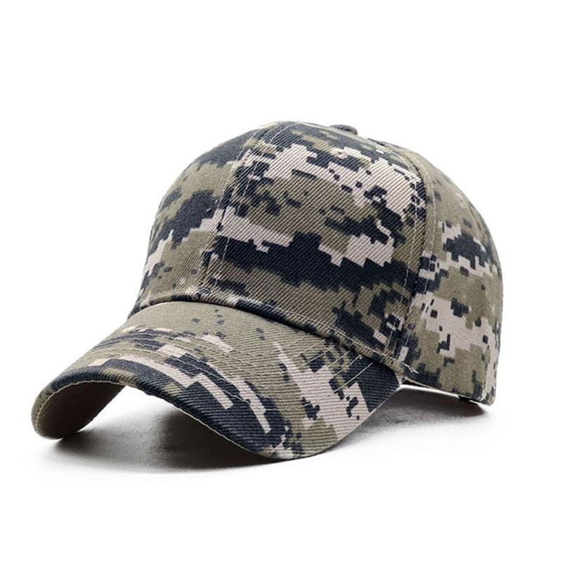 Мужские бейсбольные кепки, армейская тактическая камуфляжная кепка, шляпа Snapback для охоты в джунглях