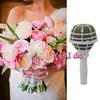 Bridal Wedding Party Supply Flower DIY Decoration Bouquet Foam Holder Handle