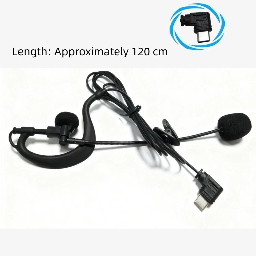 In-ear In-Ear Headphones Type-C Interface Helmet Headset Football Referee