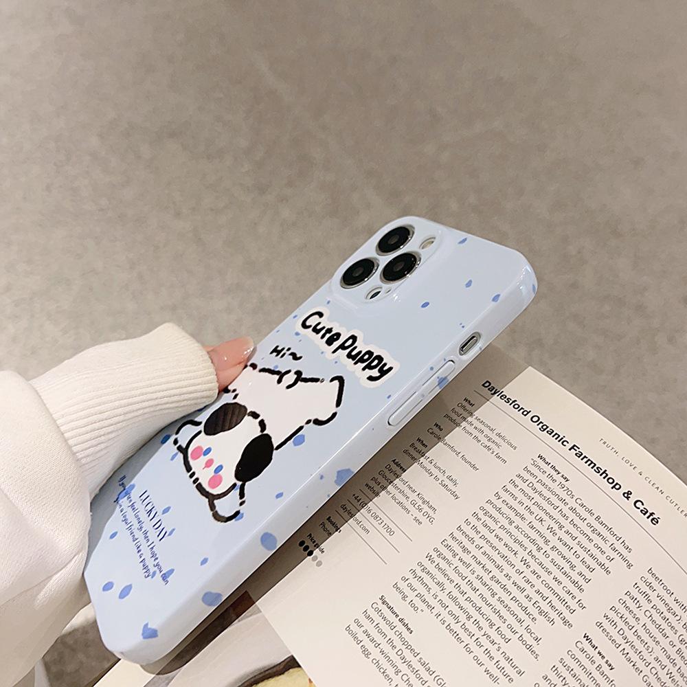 Милый чехол с щенком для iPhone 16 iPhone 17 iPhone 17 Pro Max