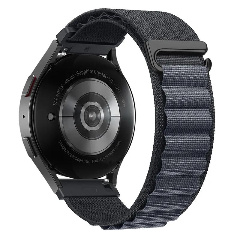 22 мм 20 мм Нейлоновый альпийский ремешок для Huawei Watch GT5 Pro GT5 GT4 GT3 GT2 46 мм Браслет Наручный ремешок Аксессуары для Huawei Watch 4/3