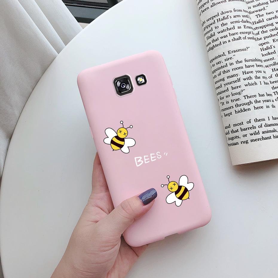case For Samsung Galaxy A7 2017 Case Cute Painted silicon soft tpu phone back Cover Bumper For Samsung A7 2017 A720 A720f Cases