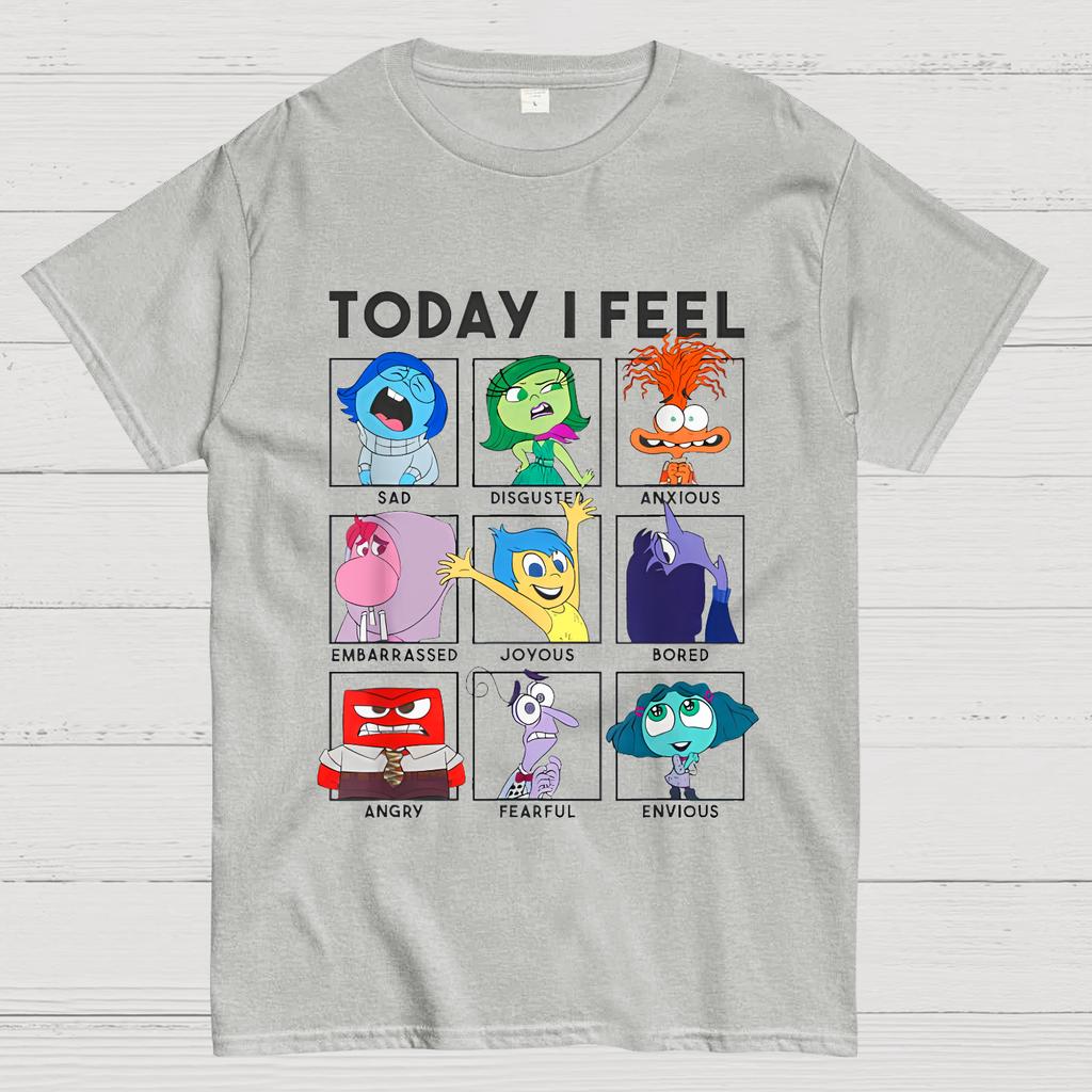Today I Feel Funny Cotton Summer Casual Cool Loose T-Shirt