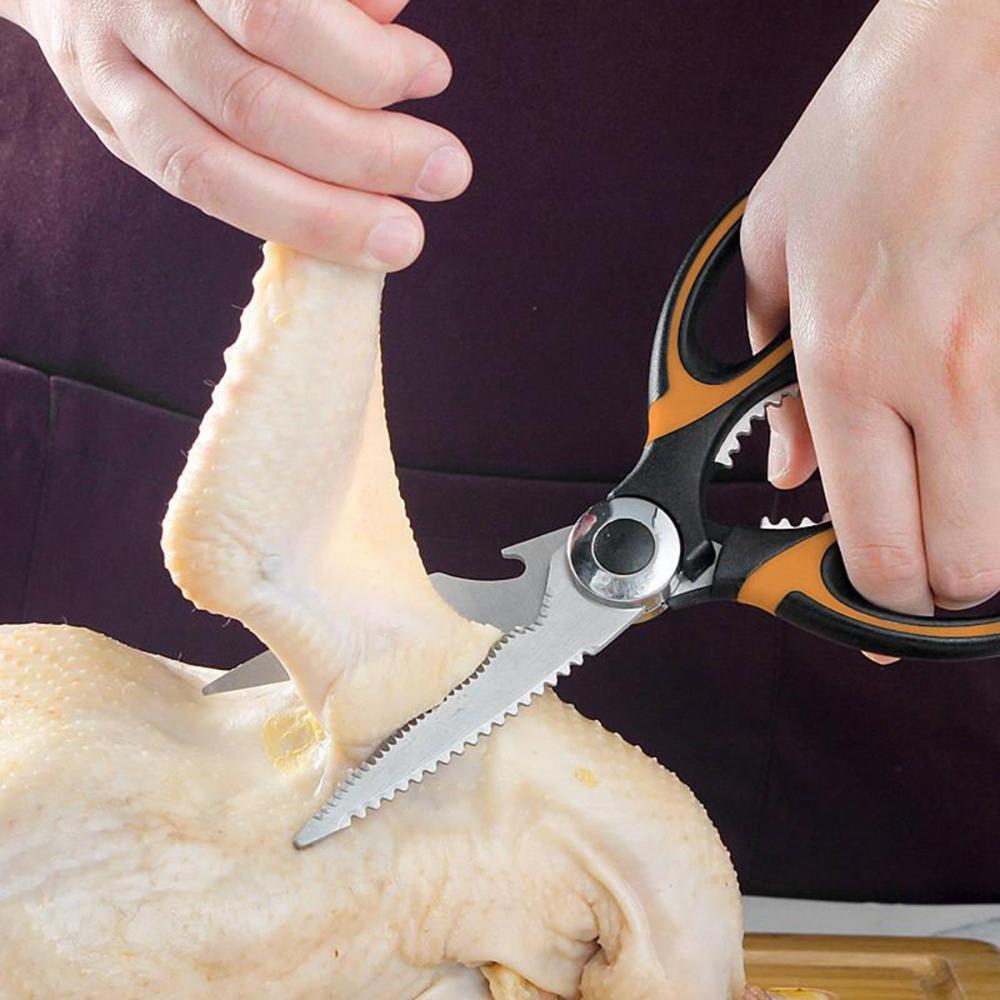 Многофункциональные ножницы для рыбы, мяса, нержавеющей стали, ножницы для еды, Щелкунчик, резак для костей