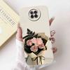 Чехол для Redmi Note 9 5G M2007J22C Мультяшный кролик Мягкий силиконовый матовый чехол для Xiaomi Redmi Note9 5G 6.53" Цветочный чехол Capa