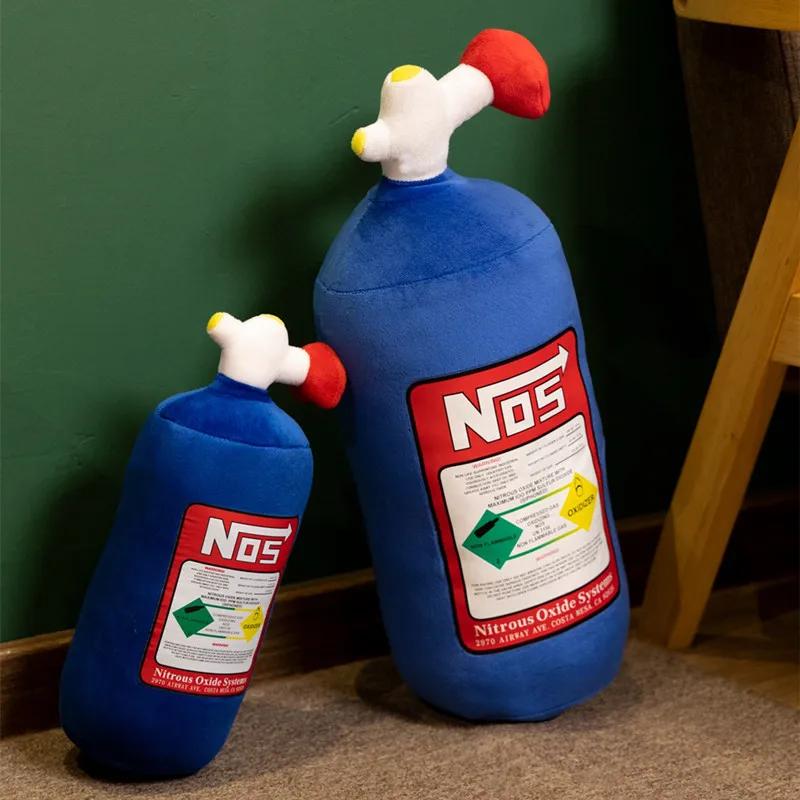28/45cm Real Life Nitrogen cylinders plush Pillow Car Waist By A Modified Personality Pillow Soft Cushion Room Decoration Gift
