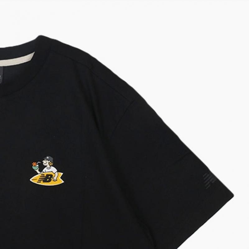 New Balance Футболка с коротким рукавом Half Club Uni Nb Board Shop Semi Overfit Nbnefco243 19