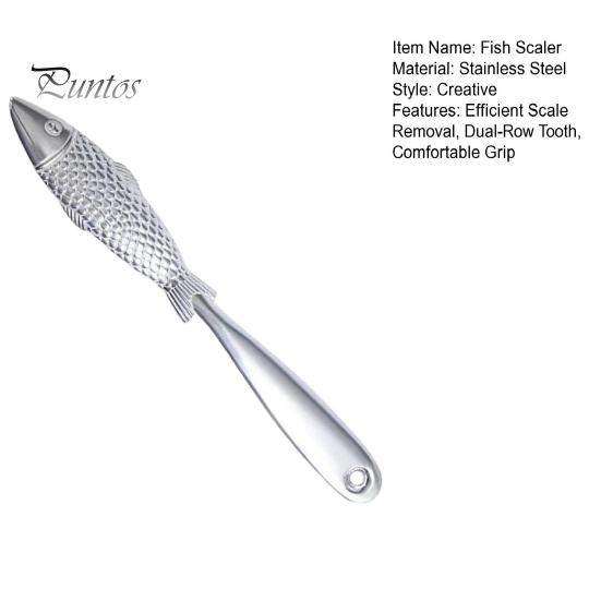 Рыбочистка из нержавеющей стали для удаления накипи, легкоочищаемый инструмент для чистки чешуи рыбы, скребок для чистки рыбы