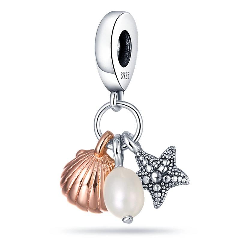 925 Sterling Silver Spring New Animal Beads Fit for Original Bracelet Jewelry Making Butterfly Firefly Chameleon Charms