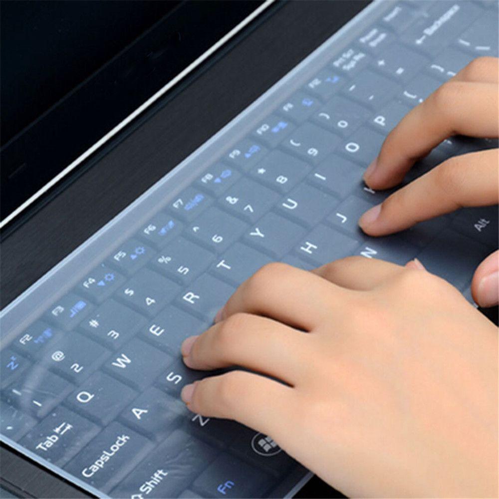 Dustproof Waterproof 10-17inch Laptop Keyboard Protective Film Notebook Keyboard Cover Silicone Gel
