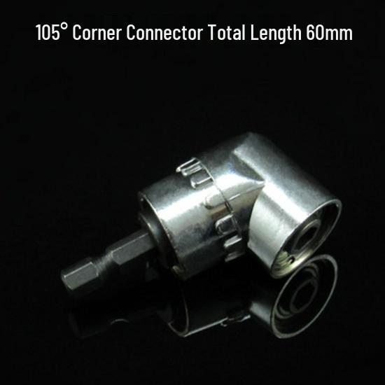 Universal Flexible Shaft Electric Screwdriver with Magnetic Double-Headed Cross Bits