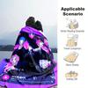 1PC KPop Demon Hunters blanket, all-season lightweight home office outdoor nap multifunctional blanket, Christmas gifts