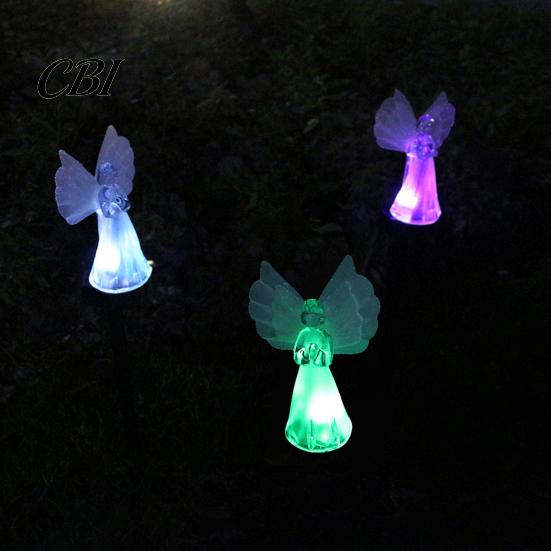Unique Mother Day Gifts Solar Angel Garden Light, LED Yard Stake Waterproof Pet Memorial Light Decorative Lamp for Cemetery Graveyard Patio