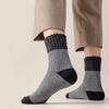 5 пар/лот Зимние теплые мужские женские носки Супертолстые шерстяные однотонные носки Мериносовая шерсть Сохраняют тепло Холодостойкие Снежные носки EU38-46