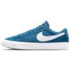 Zoom Blazer Low Pro GT SB Court Blue Кроссовки унисекс Gum-Светло-Коричневые Белые DC7695-401