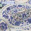 Ткань из хлопка и льна с цветочным узором для скатертей, штор, диванов и проектов «сделай сам»