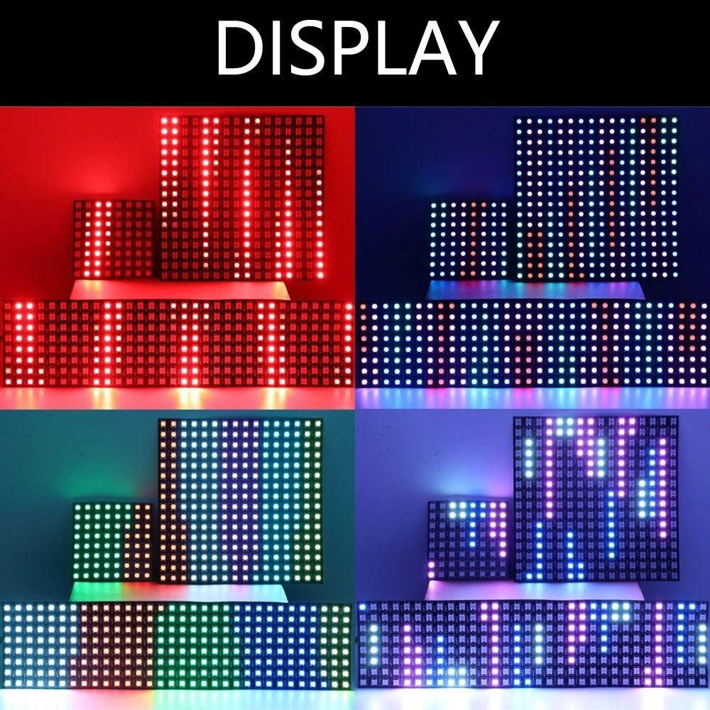 8x8 16x16 8x32 RGB LED with IC Matrix Panel Light Light Panel Pixels Led Panel Module Pixel Screen