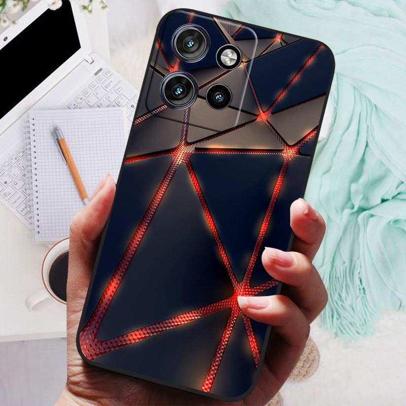 Для Motorola Edge 50 Neo 5G Чехол Лев Волк Силиконовая Мягкая Задняя Крышка Для Motorola Moto S50 edge50 Чехол для Телефона Защитный Чехол