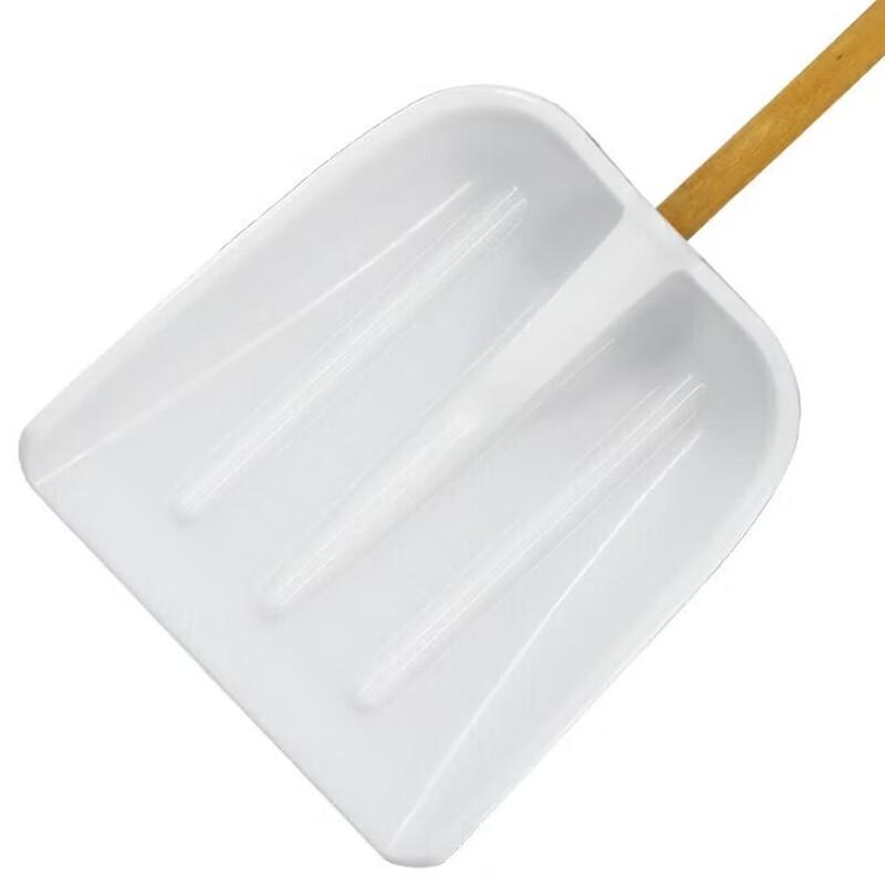 Heavy-Duty Wooden Handle Snow & Utility Shovel