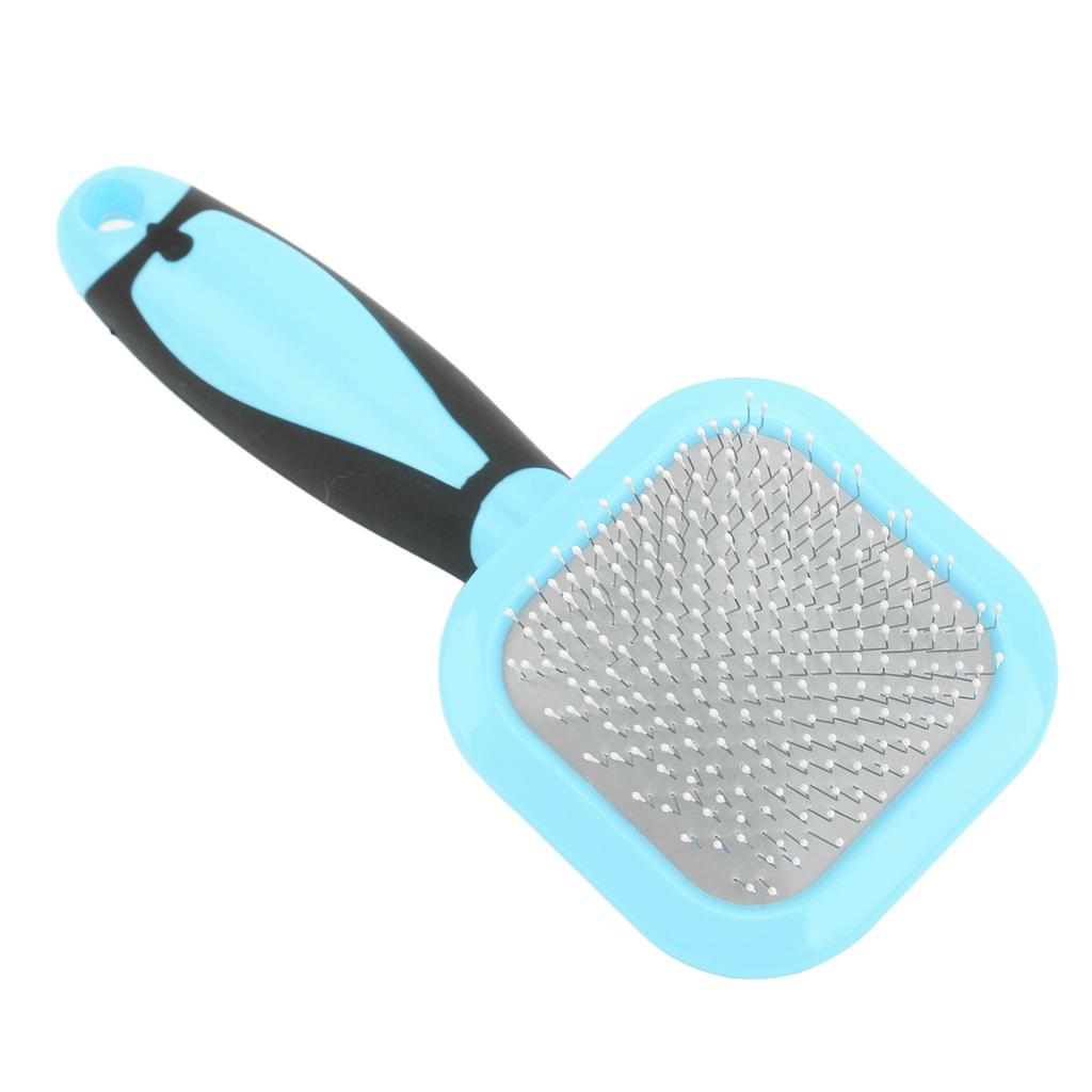 Cat Brush Painless Massage Hair Removal Needle Comb for Small Medium Large Dogs and CatsBlue