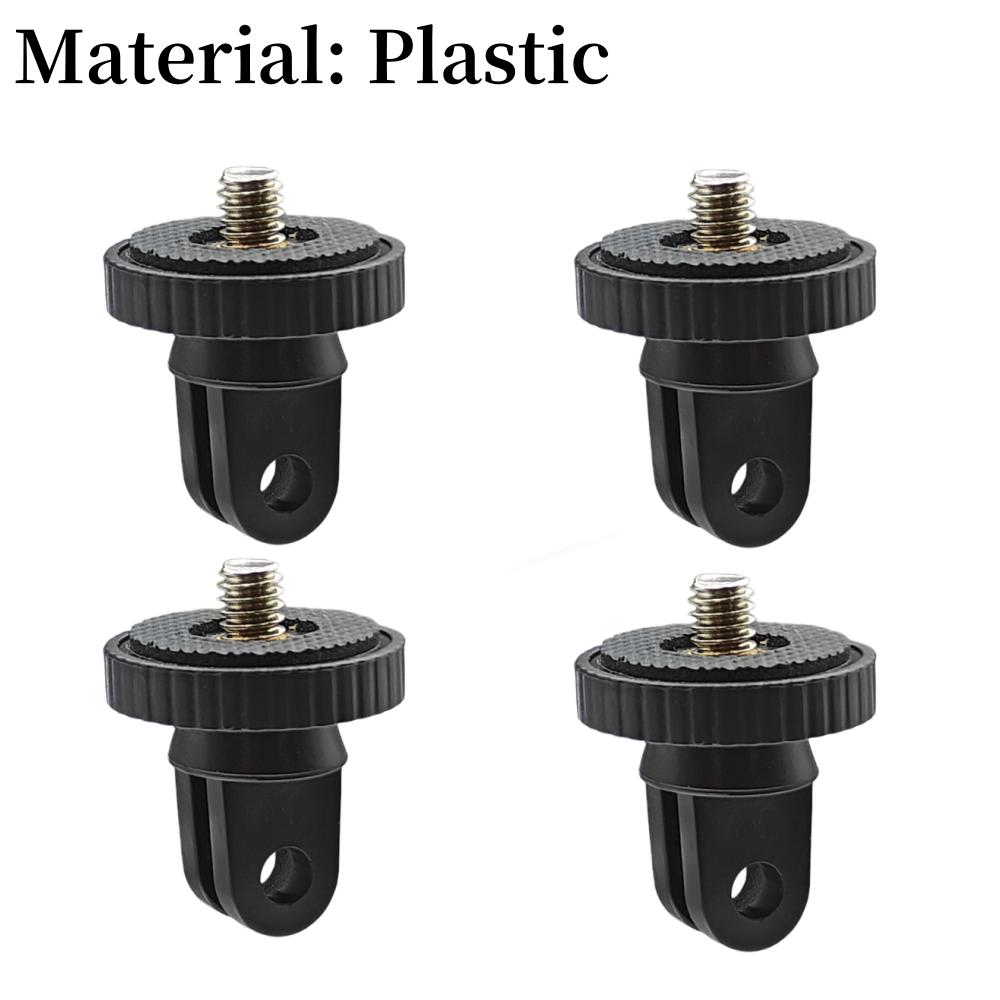 Адаптер для штатива с винтом 1/4 дюйма, вращающийся на 360 градусов, для Go Pro Hero 12 11 10 9 8, аксессуары для камер Insta-360 One X4 X3 X2